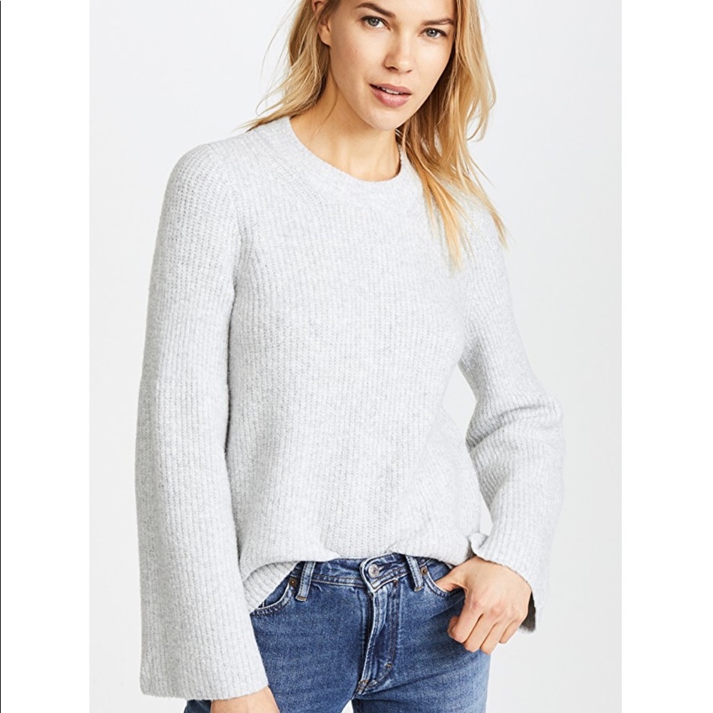 Madewell bell sleeve sweater